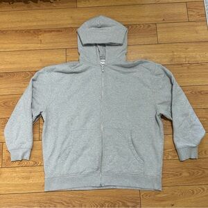 Mate the Label Gray Zip-Up Hoodie